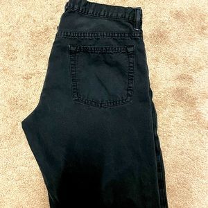 Club Monaco black denim jeans. 33/32, Slim Straight